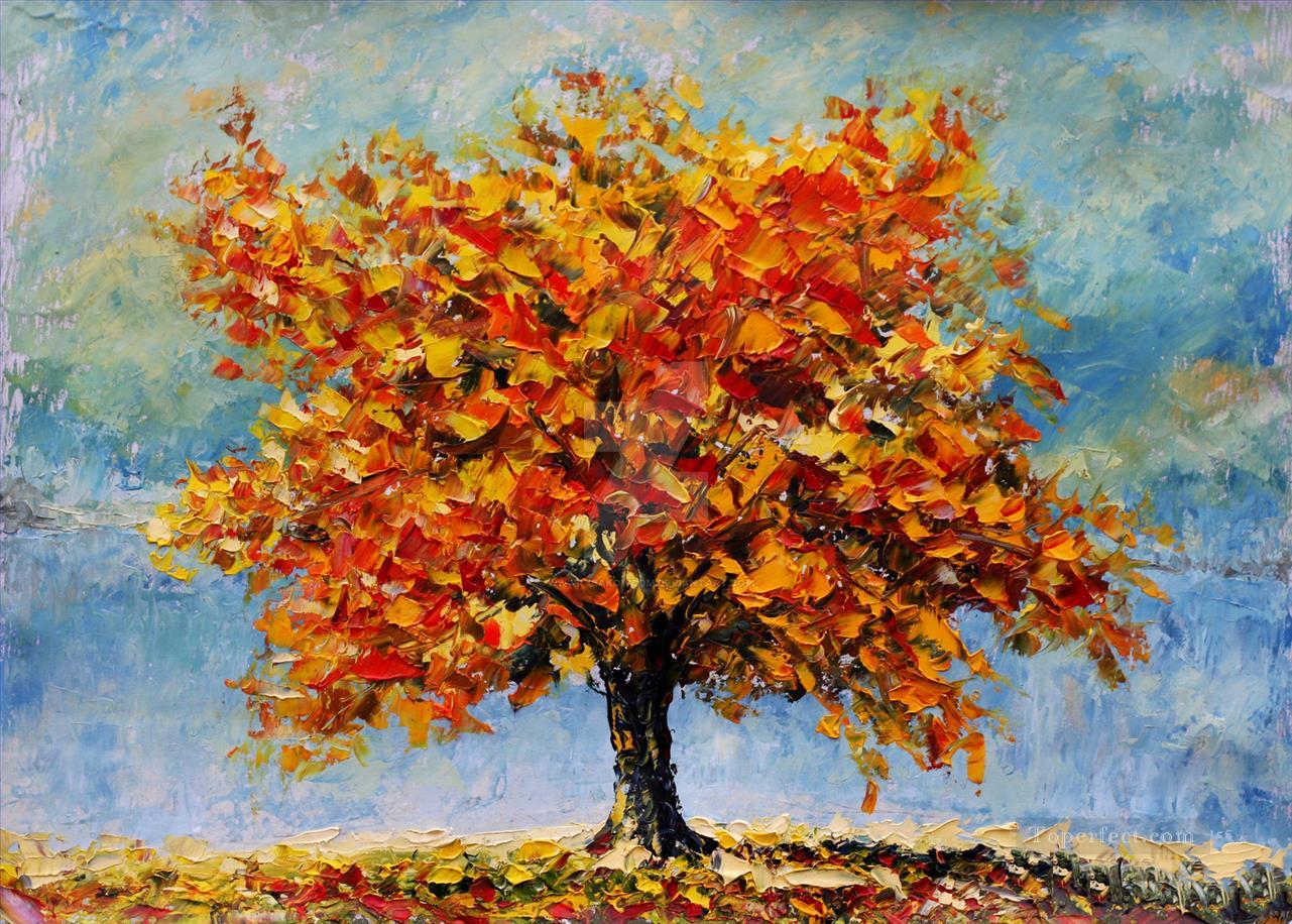 paysage d’automne Peintures à l'huile